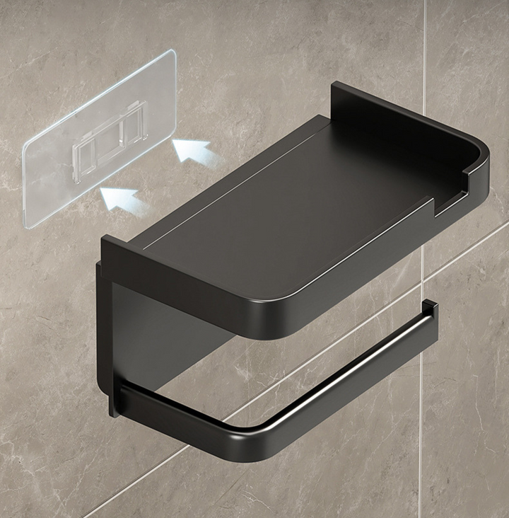 Slate & Steel Toilet Paper Holder