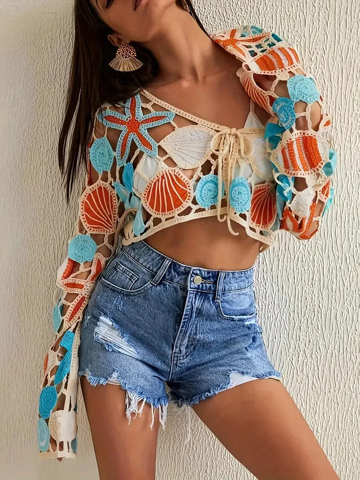 Pacific Muse Crochet Cover-Up