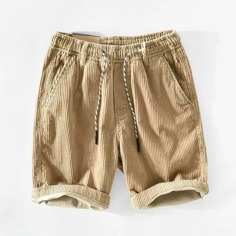 Braxwell Relaxed Corduroy Short