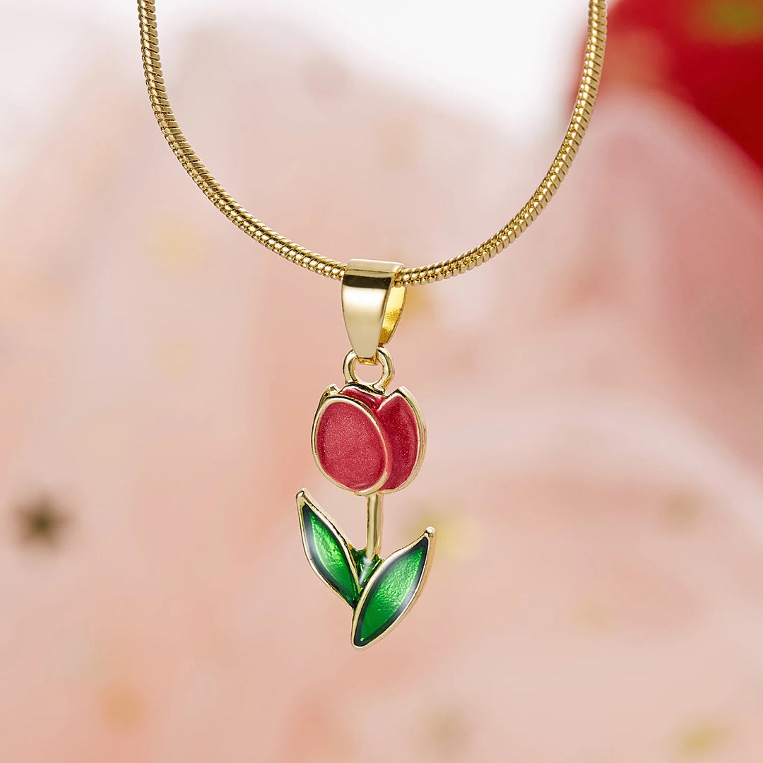 Lily Tulip Necklace
