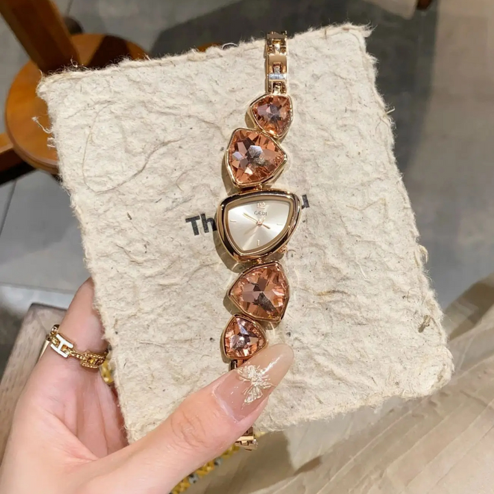 Iris Crystal Timepiece