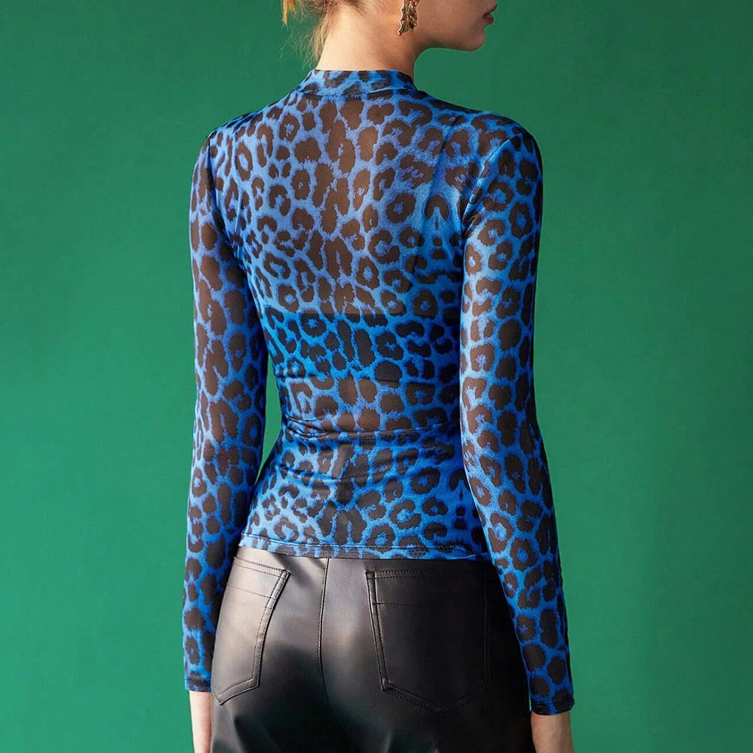 LeClair Sheer Mesh Top