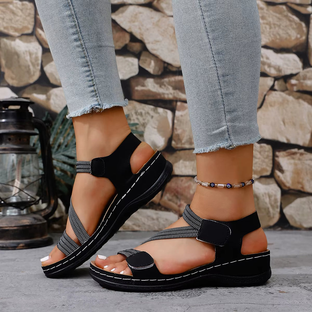 Roman Platform Sandal