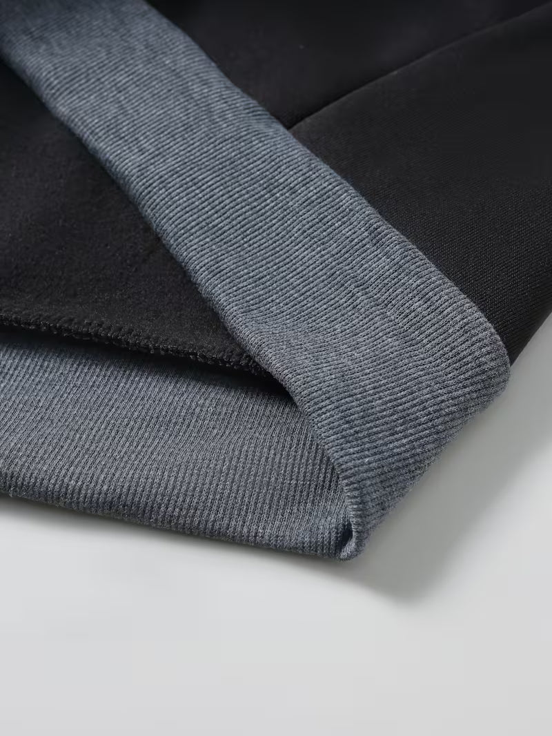 Calder Contrast Zip Hoodie