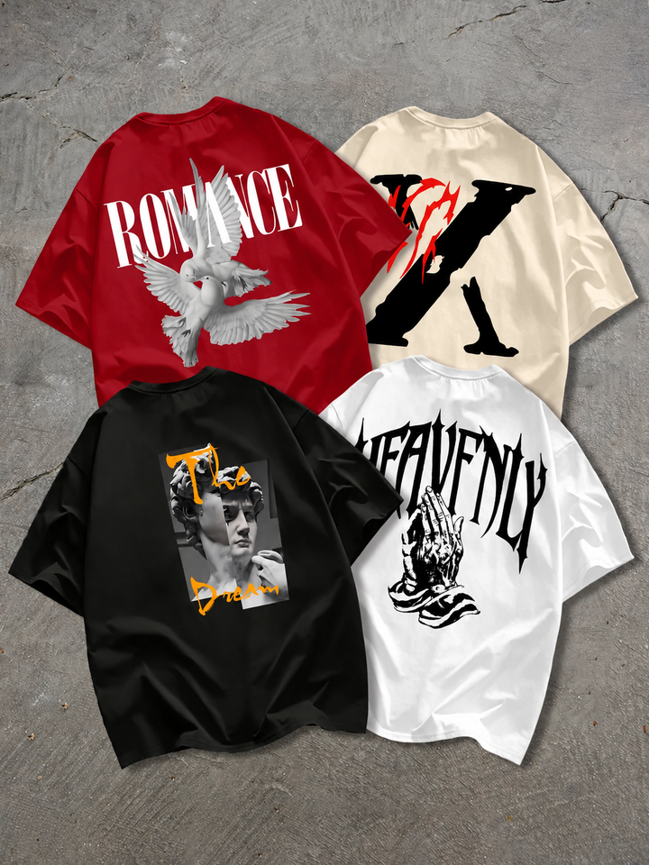 Street Culture Tee 4-Pack