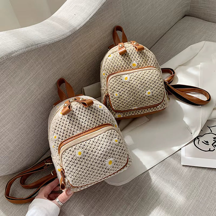 Saint Fleur Woven Backpack
