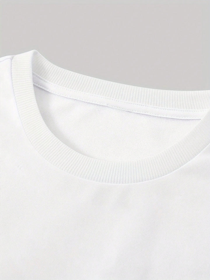 Never Give Up Oversized Tee