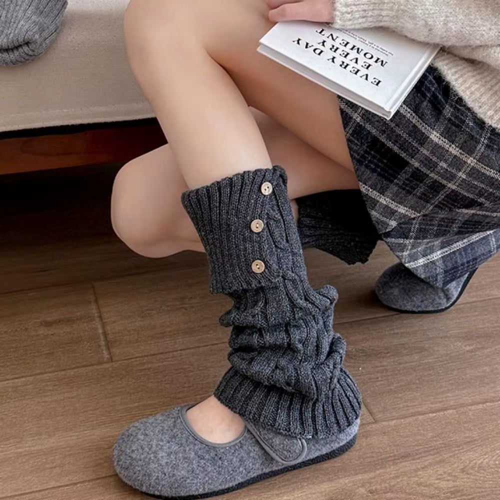 Chalet Cable-Knit Leg Warmers