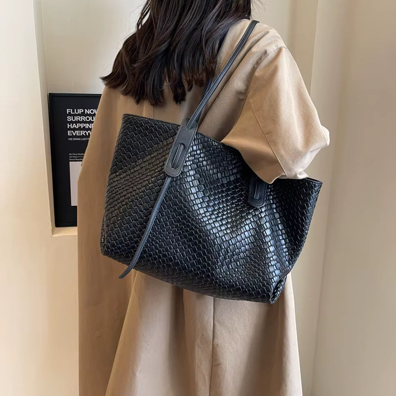 Monaco Woven Tote Bag