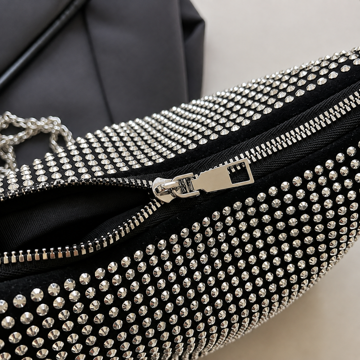 Midnight Crystal Crossbody