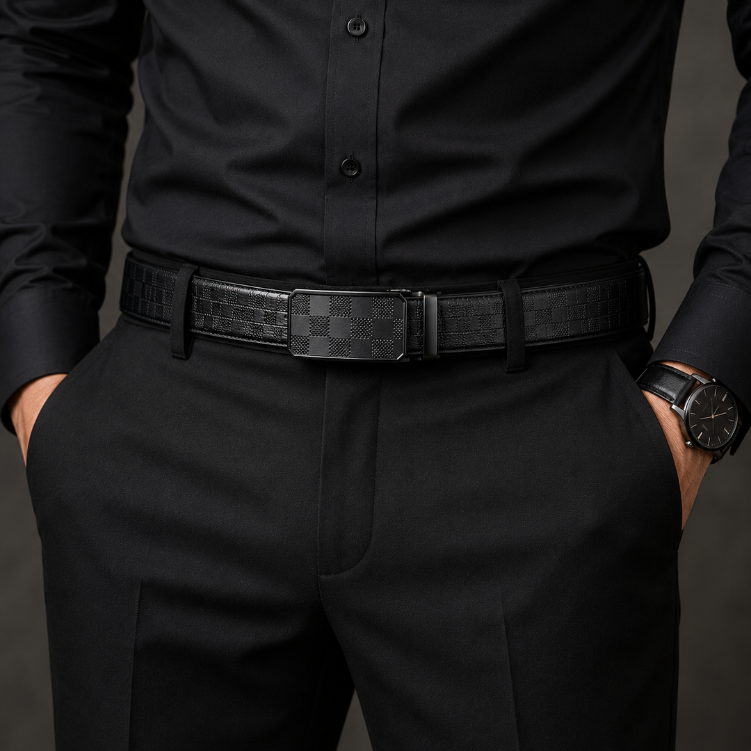 Crownmark Leather Belt