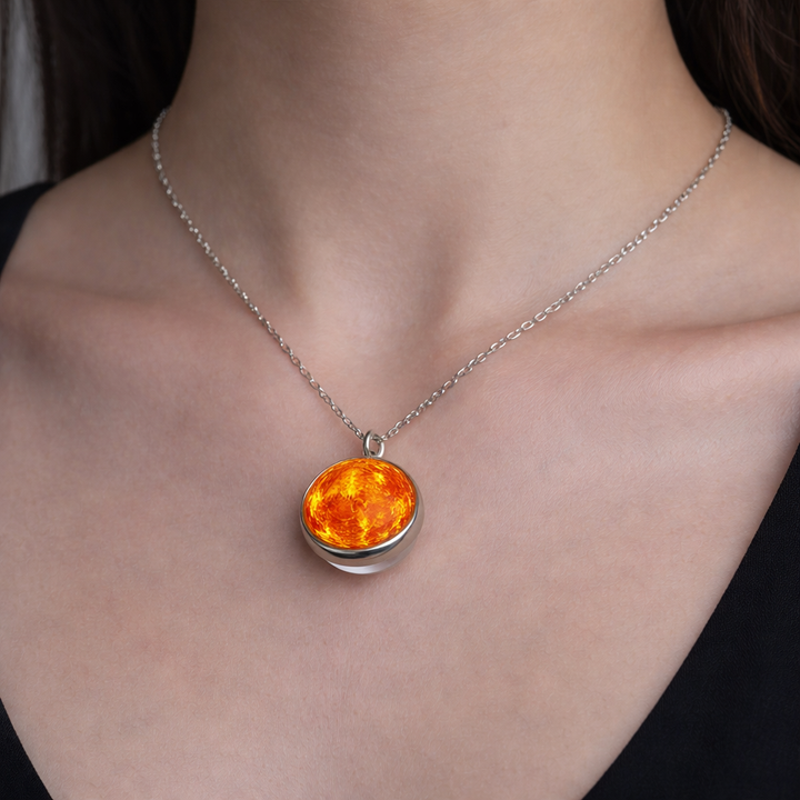 Cosmic Sphere Pendant Necklace
