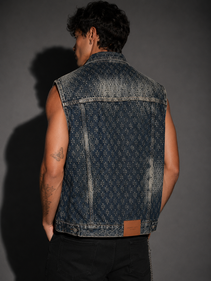 Riot Distressed Denim Set