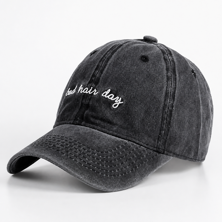 Bad Hair Day Washed Cap