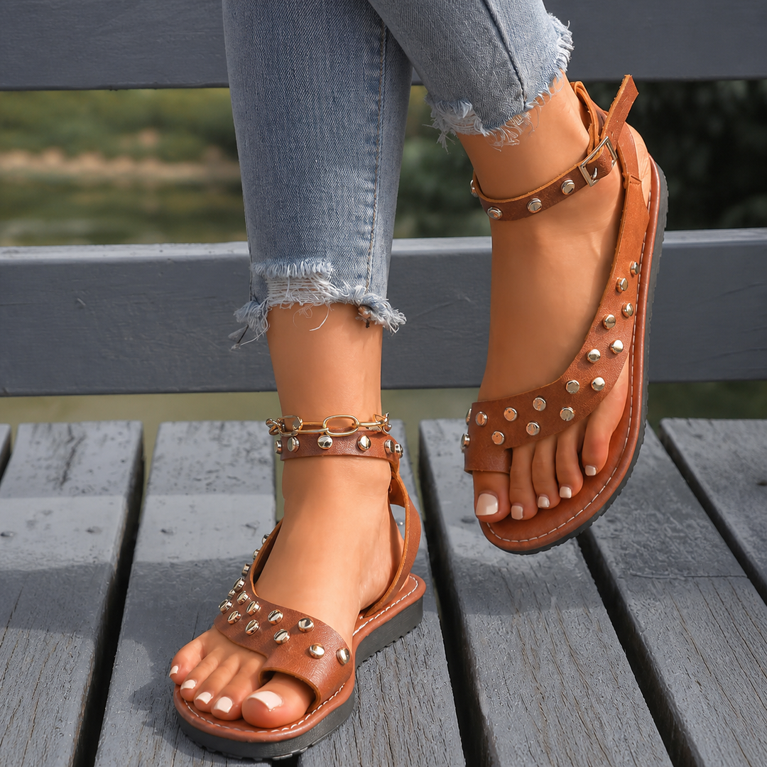 Velisse Studded Sandal