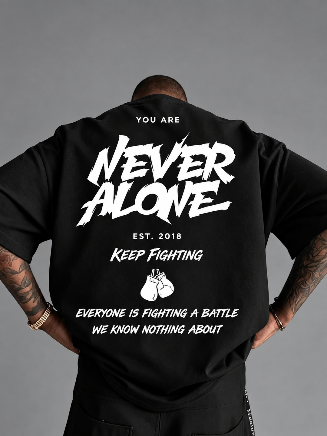 Never Alone™ Oversized Tee