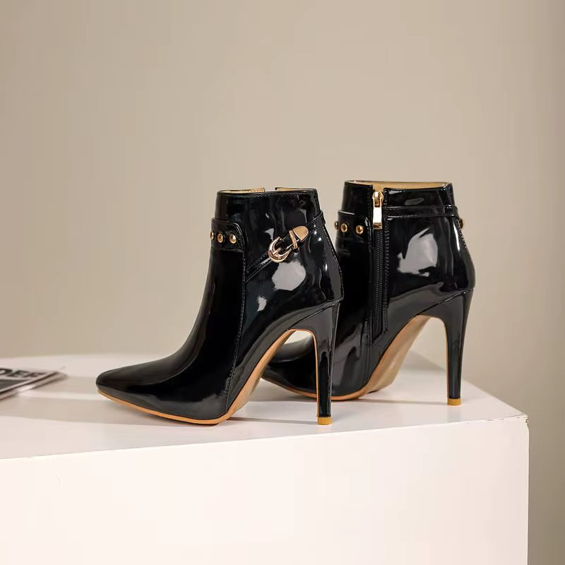 Diva Gloss Stiletto Boot