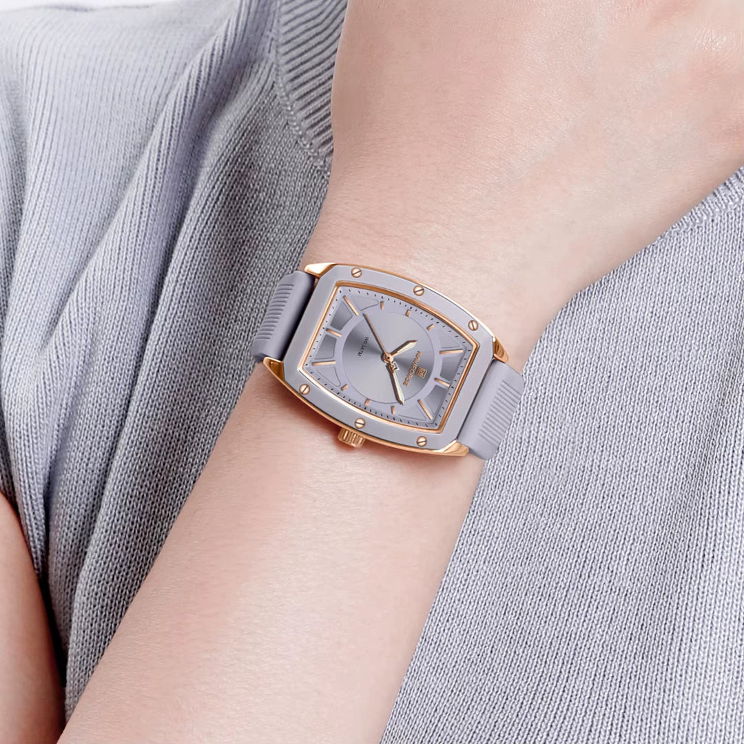 Navi Quartz Barrel Watch