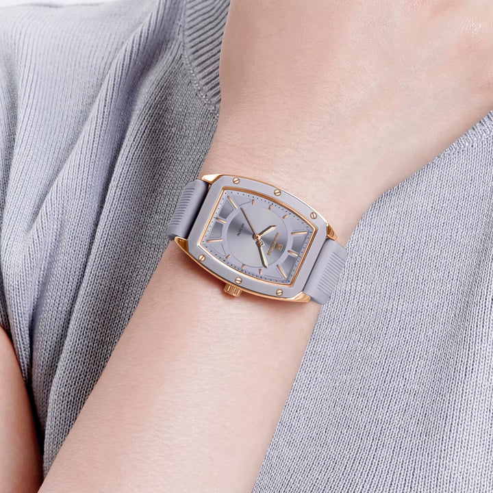 Navi Quartz Barrel Watch