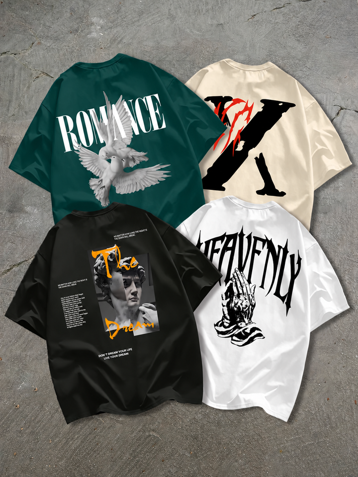 Street Culture Tee 4-Pack