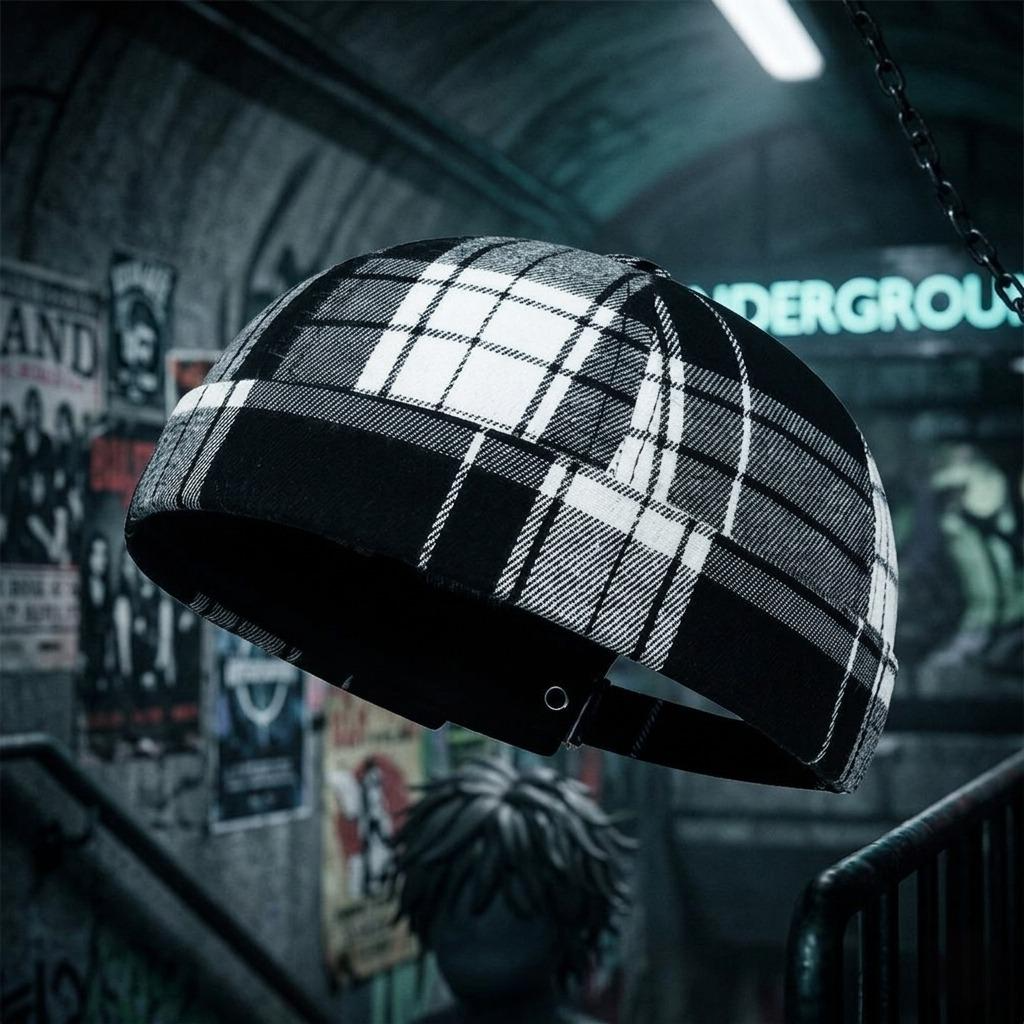 Metro Plaid Docker Cap