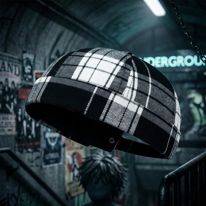 Metro Plaid Docker Cap
