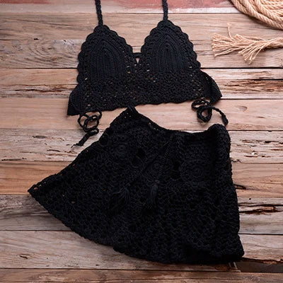 Riviera Crochet Bikini Set