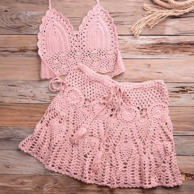 Riviera Crochet Bikini Set