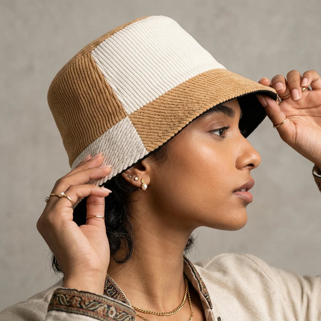 Studio Cord Bucket Hat