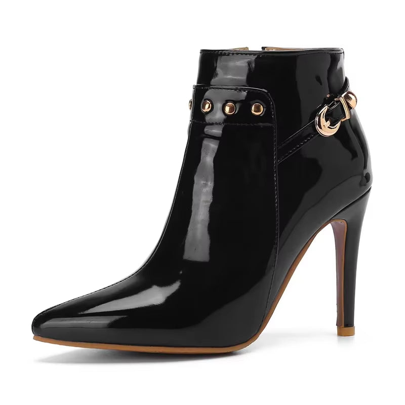 Diva Gloss Stiletto Boot