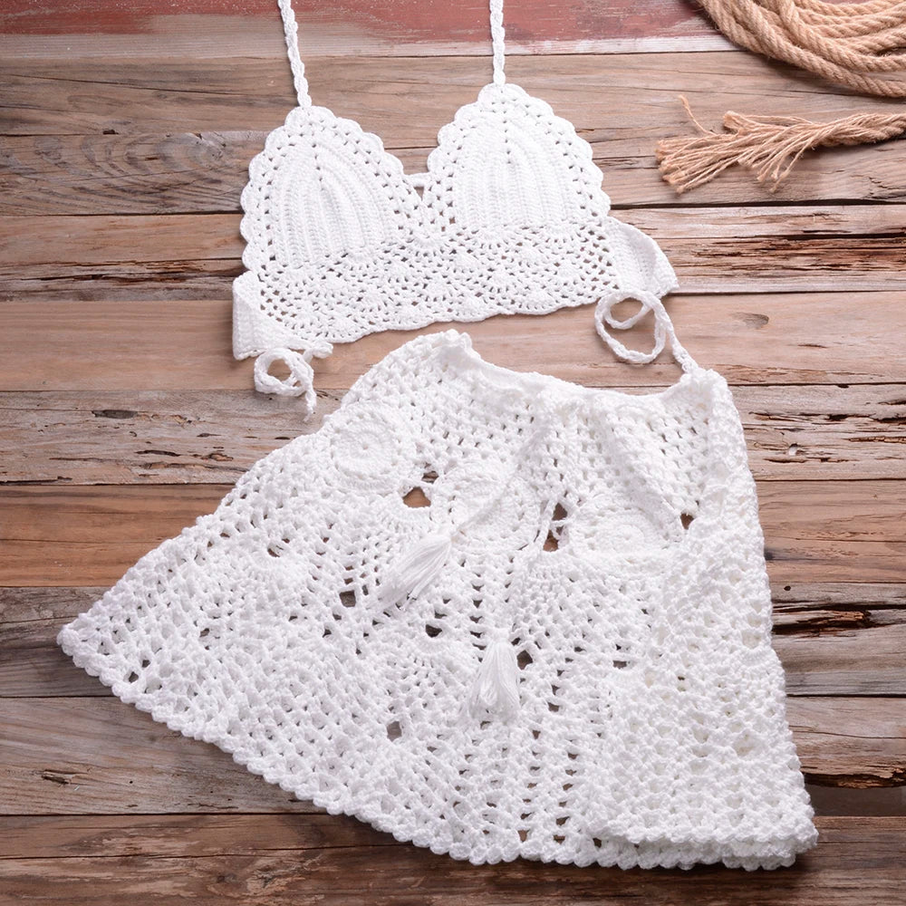 Riviera Crochet Bikini Set