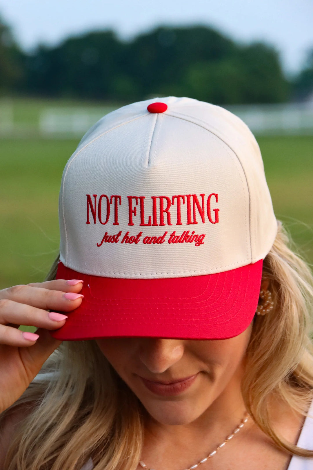 Not Flirting Cap
