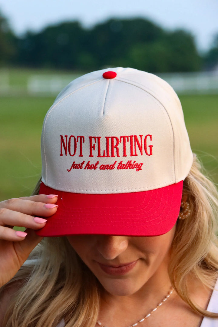 Not Flirting Cap