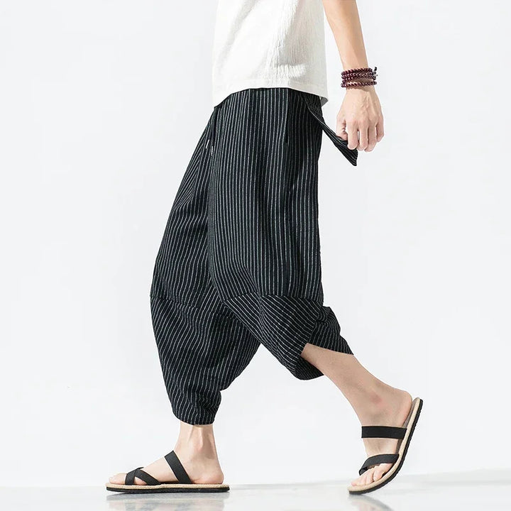Zen Stripe Harem Pant