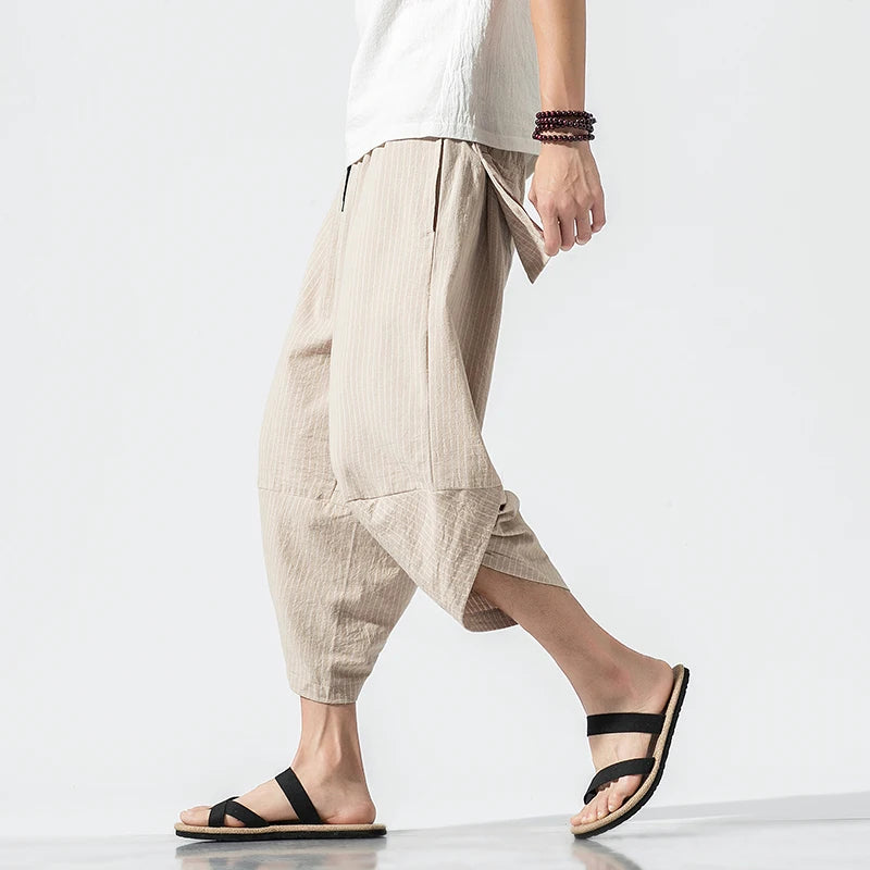 Zen Stripe Harem Pant