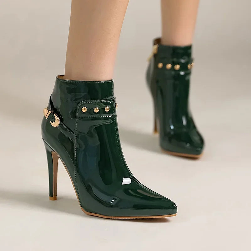 Diva Gloss Stiletto Boot