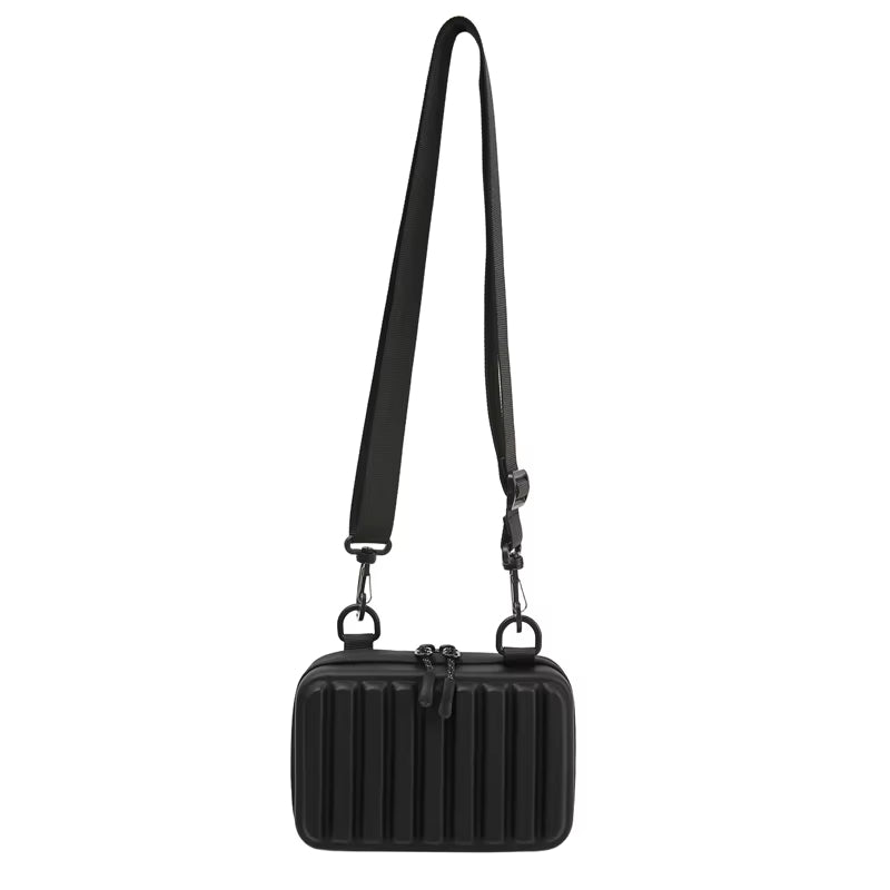 Ribbed Shell Crossbody Bag