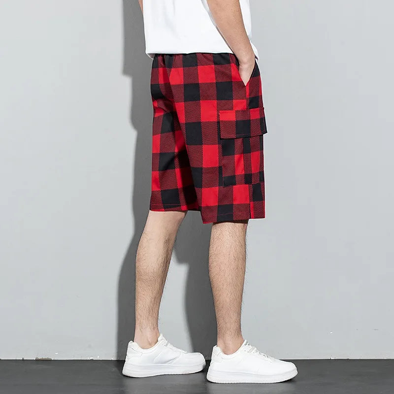 Crossmark Plaid Cargo Short