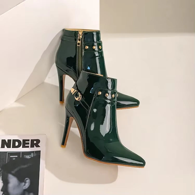 Diva Gloss Stiletto Boot