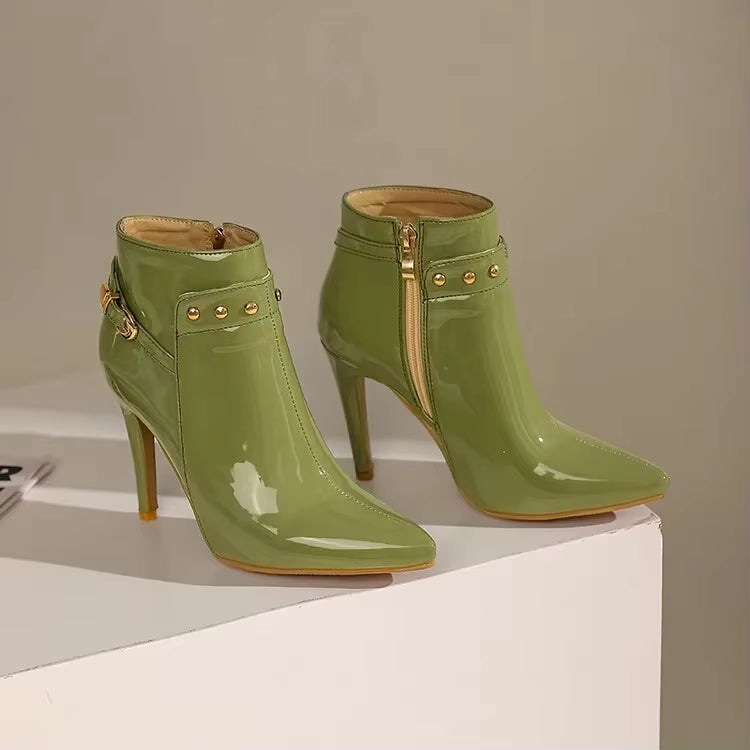 Diva Gloss Stiletto Boot