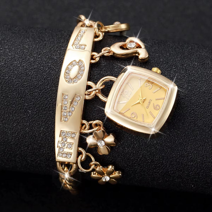 Love Charm Bracelet Watch