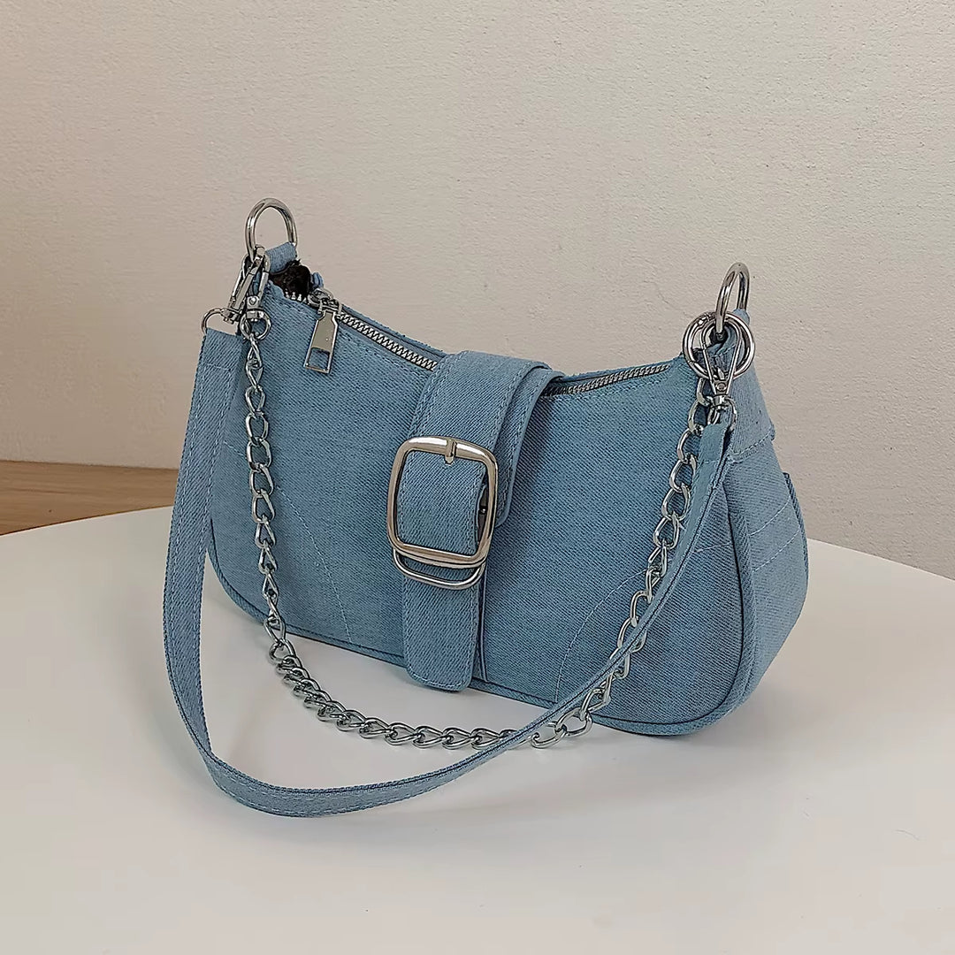 Denim Icon Crossbody Bag