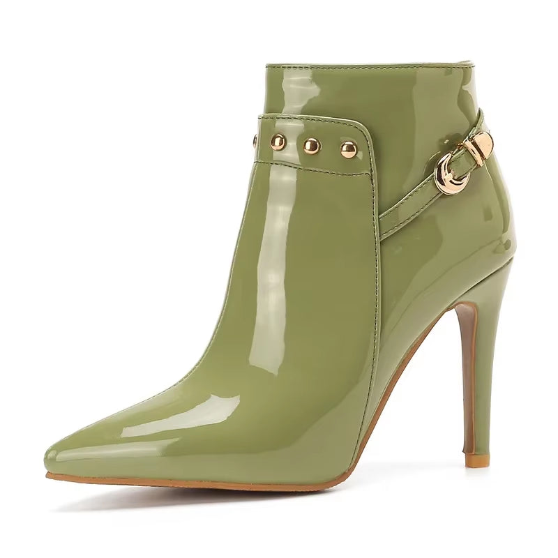 Diva Gloss Stiletto Boot