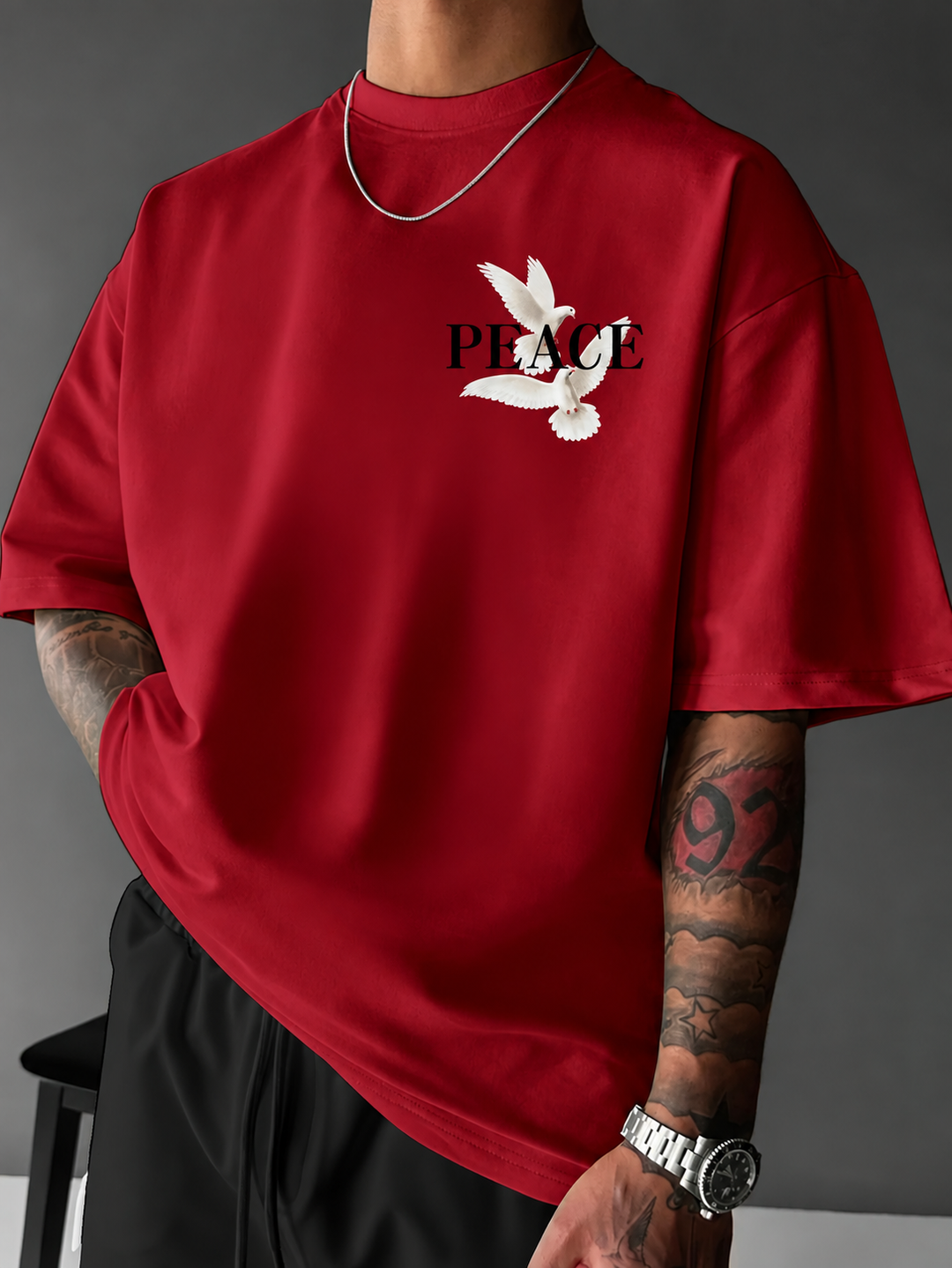 Peace Society Oversized Tee