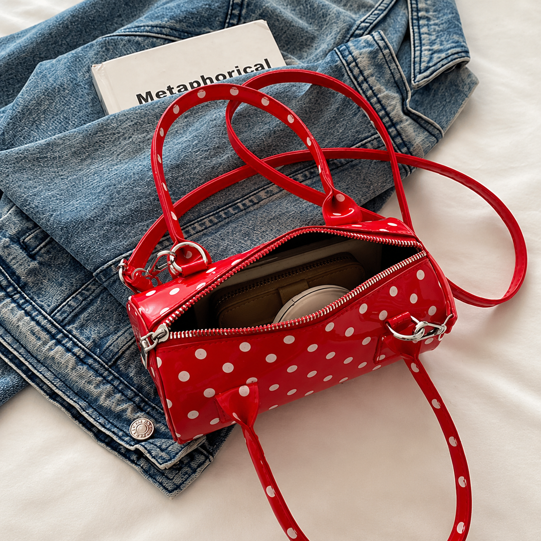 Margot Polka Barrel Bag