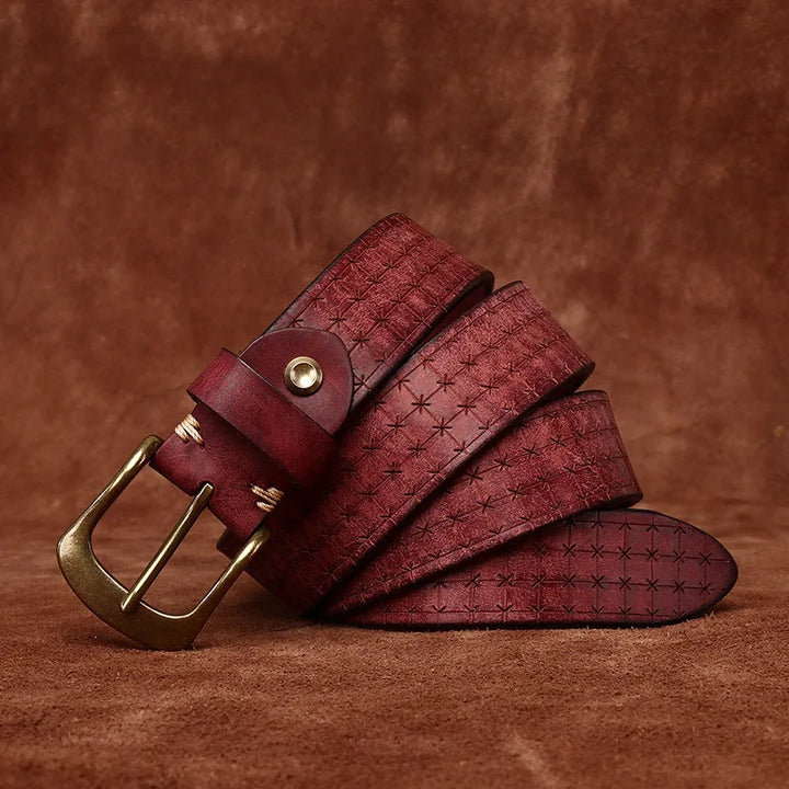 Outlaw Full-Grain Leather Belt
