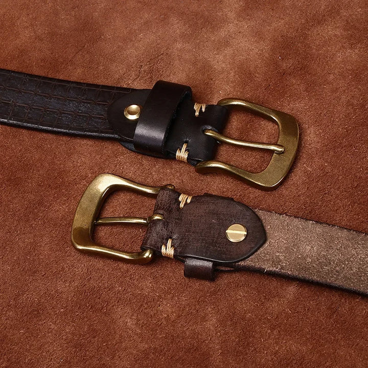 Outlaw Full-Grain Leather Belt