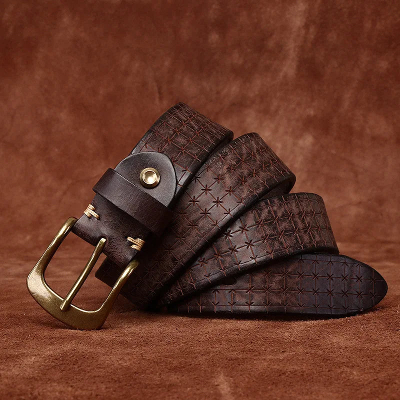 Outlaw Full-Grain Leather Belt