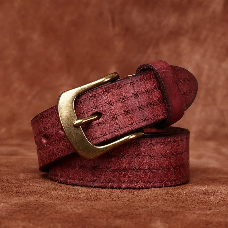 Outlaw Full-Grain Leather Belt