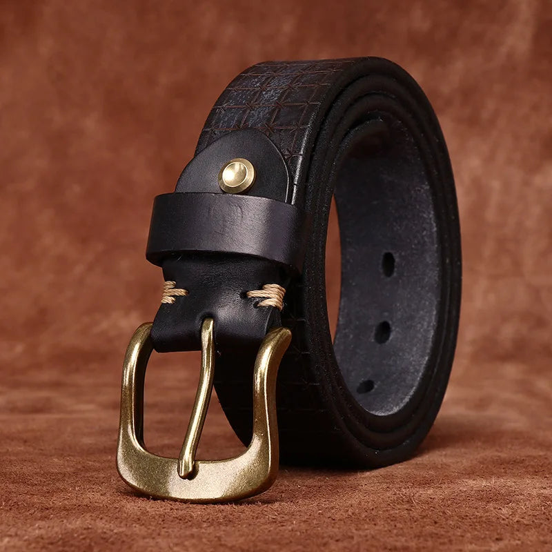 Outlaw Full-Grain Leather Belt
